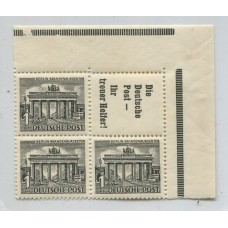 ALEMANIA OCCIDENTAL BERLIN 1949 ZUSAMMENDRUCKE ESTAMPILLAS SE-TENANT NUEVAS MINT 40 EUROS !!
